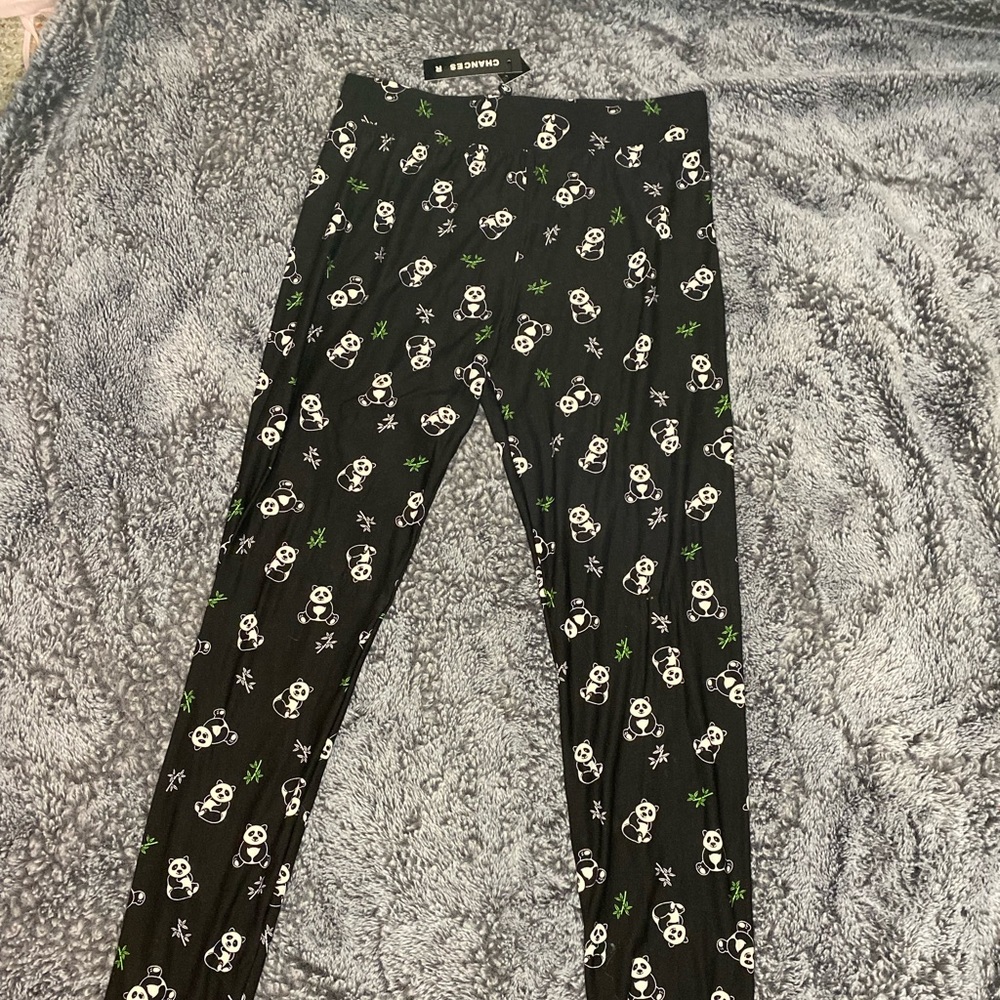 Panda leggings